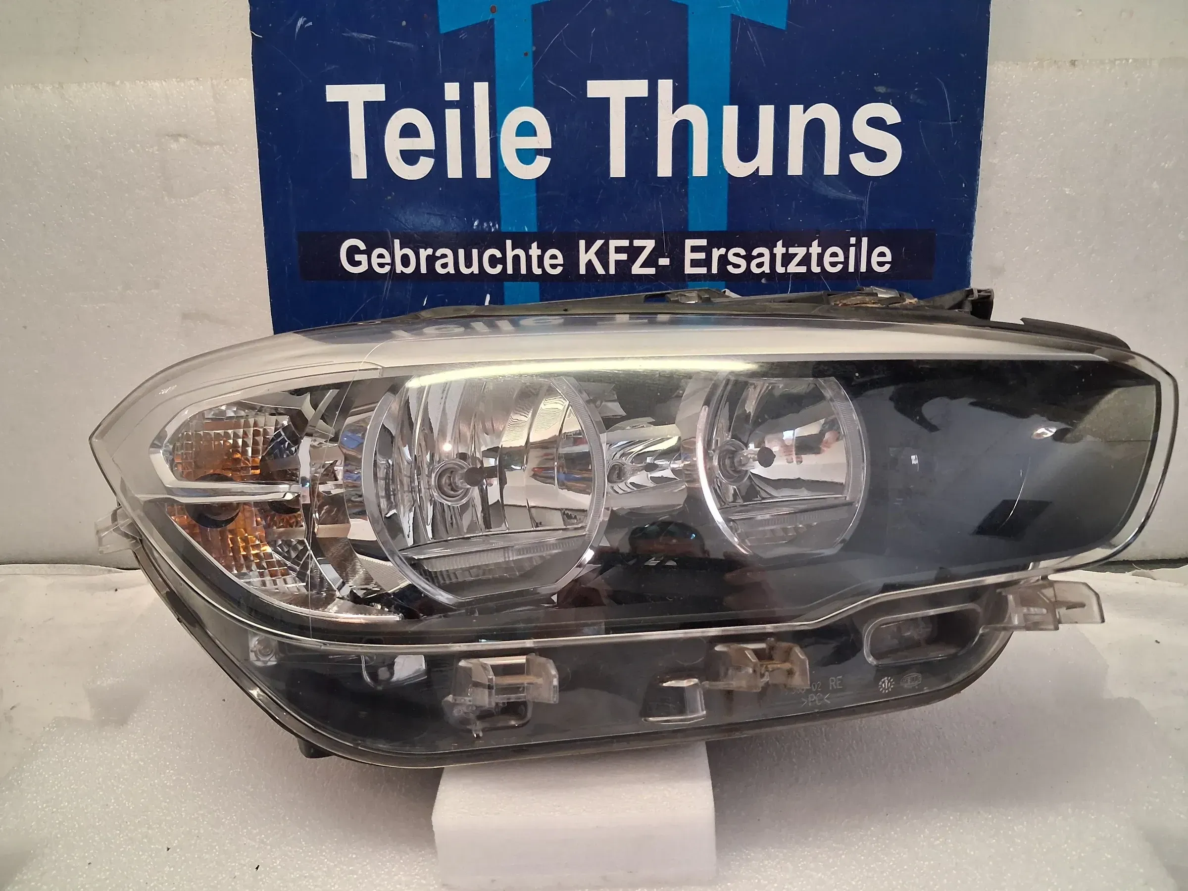 BMW 1er F20 F21 Halogen Facelift LCI Scheinwerfer links 7358391 - Bild 1