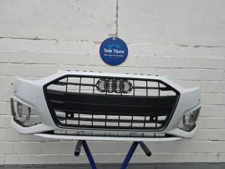 Audi A4 B9 Facelift Stoßstange Kühlergrill Vorne Schwarz 8W0807437 - Bild 1