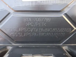 Audi A4 B9 8W Facelift S-line schwarz Kühlergrill Grill 8W0853651EB - Bild 3