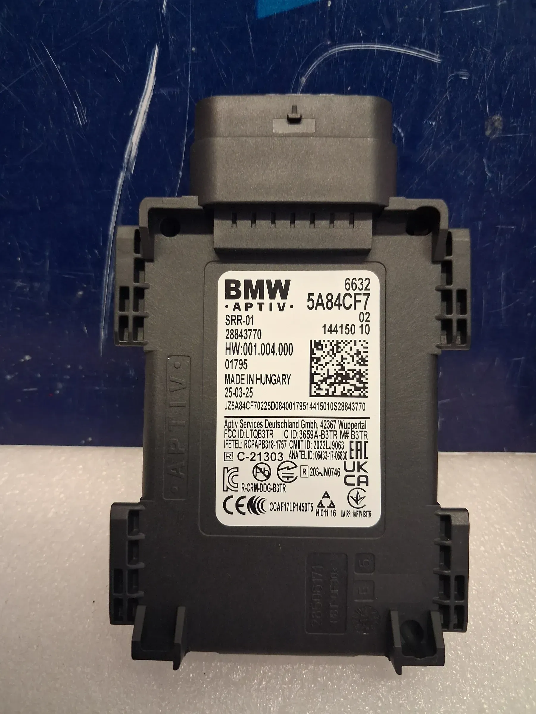 BMW F40 G20 G22 G30 G11 G01 G02 G05 RADARSENSOR  5A84CF7 - Bild 1